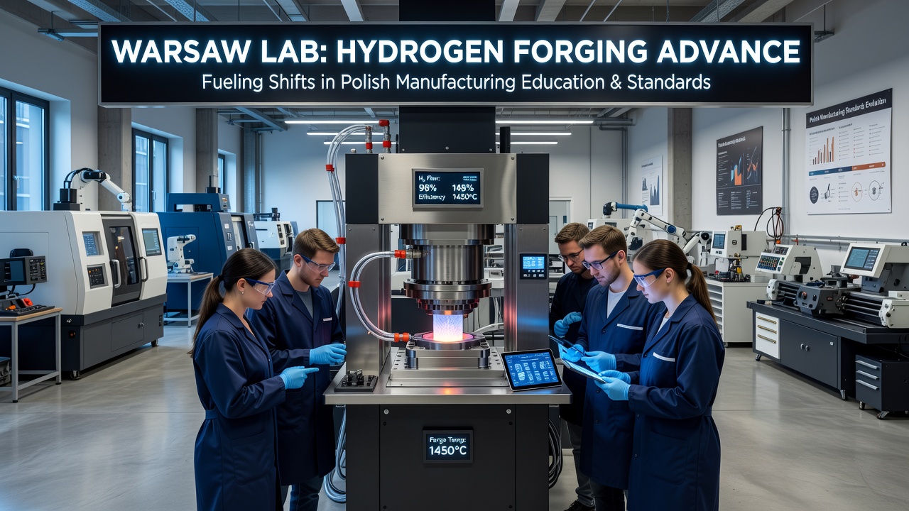 Warsaw Lab Hydrogen Forging Breakthrough Sparks Curriculum Reforms Across Polish Manufacturing Programs